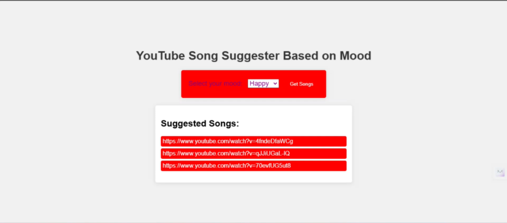YouTube Song Suggester
